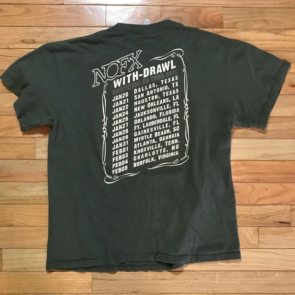 NOFX “Premium Schmemium” 2011 Tour T-shirt - Picture 5 of 6
